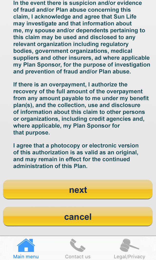 my Sun Life Mobile App Demo
